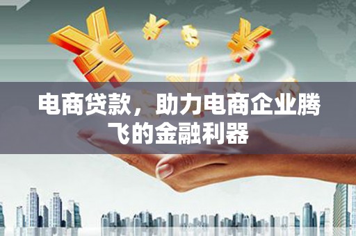 青铜峡电商贷款，助力电商企业腾飞的金融利器