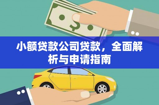 青铜峡小额贷款公司贷款，全面解析与申请指南