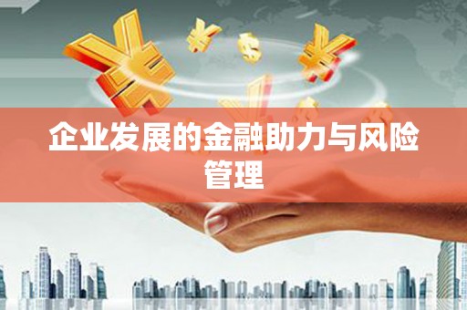 青铜峡企业发展的金融助力与风险管理