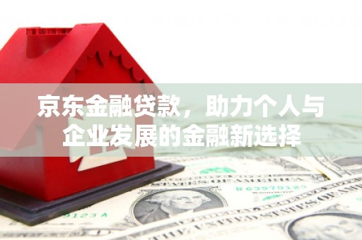 青铜峡京东金融贷款，助力个人与企业发展的金融新选择
