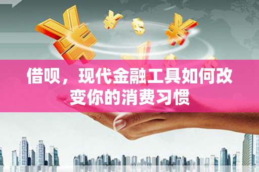 青铜峡借呗，现代金融工具如何改变你的消费习惯