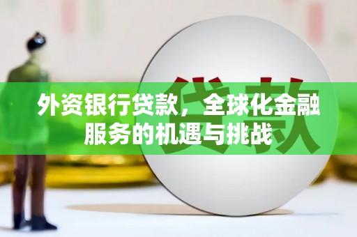 青铜峡外资银行贷款，全球化金融服务的机遇与挑战