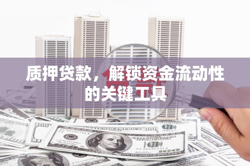 青铜峡质押贷款，解锁资金流动性的关键工具