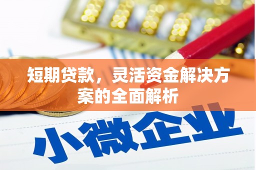 青铜峡短期贷款，灵活资金解决方案的全面解析