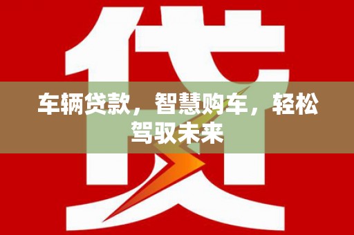 青铜峡车辆贷款，智慧购车，轻松驾驭未来