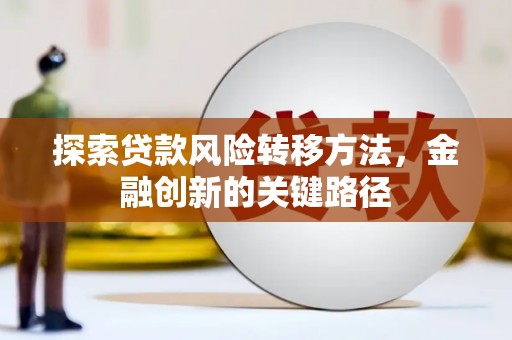青铜峡探索贷款风险转移方法，金融创新的关键路径