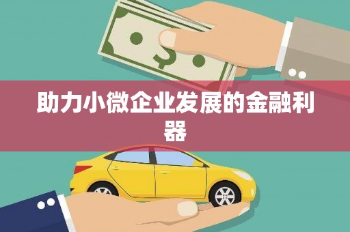 青铜峡助力小微企业发展的金融利器