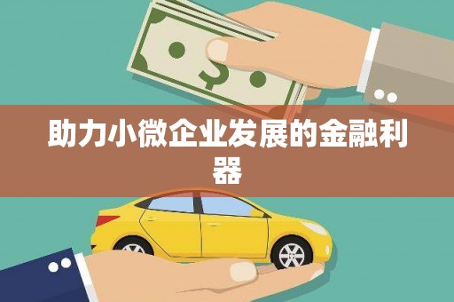 青铜峡助力小微企业发展的金融利器
