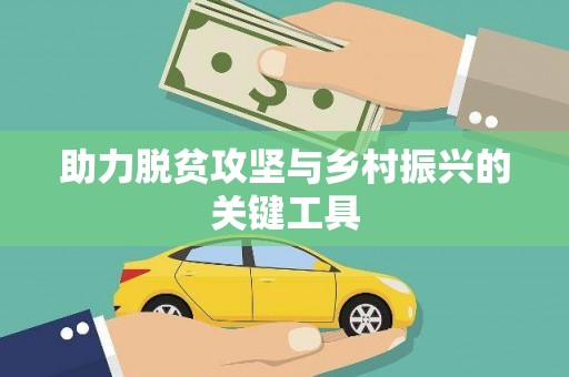 青铜峡助力脱贫攻坚与乡村振兴的关键工具